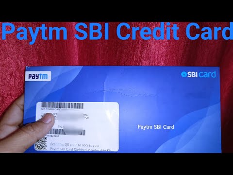 Paytm Bank Credit Card Apply Online|| Unboxing #paytm #sbi #creditcard #unboxing #firstlook #shorts