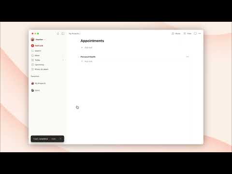 Tutorial: Complete your Todoist tasks