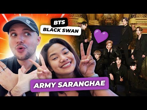 My Girlfriend made me react to 'Black Swan' by BTS for the 1st time