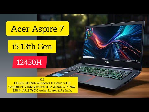 🔥Acer Aspire 7: The Perfect Laptop for Gamers & Content Creators?