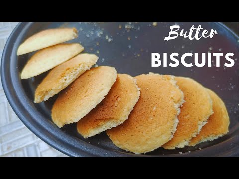 Homemade Butter Biscuits  !! Crispy Butter Cookies