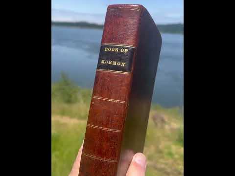 A $250,000 first edition BOOK OF MORMON #mormon