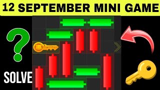 Hamster Kombat Today Mini Game 12 September