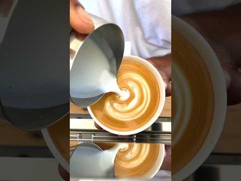 How to make latte art 🔞#shorts #shortsfeed