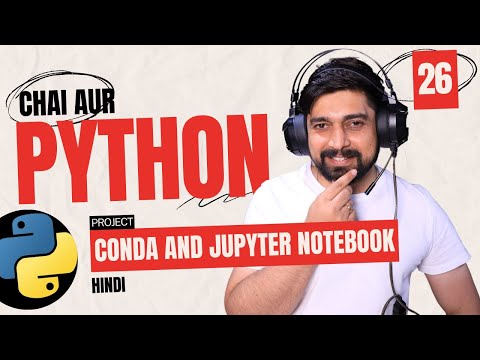 Conda and jupyter notebook in python