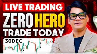 🔴30 DEC MIDCAP Zero Hero  live trading, #nifty  #optionstrading #trading #livetrading #vinbull