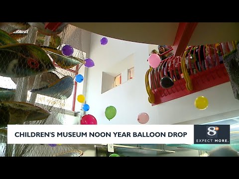 Children's Museum "Noon Year" balloon drop