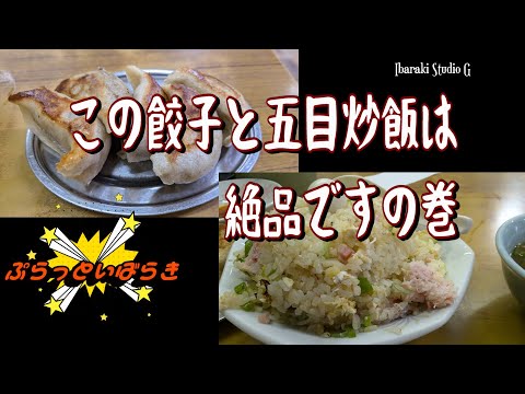 【日立】この餃子と五目炒飯は絶品ですの巻　桃苑