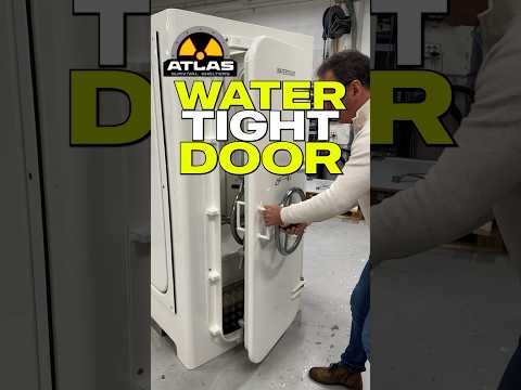 Watertight door for Tsunami