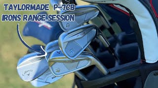 TaylorMade P7CB Iron Testing w/ Commentary