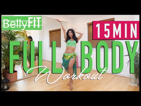 15 MIN | Full Body | 🔥Belly Dance Blast Workout! 🔥 | With Leilah Isaac