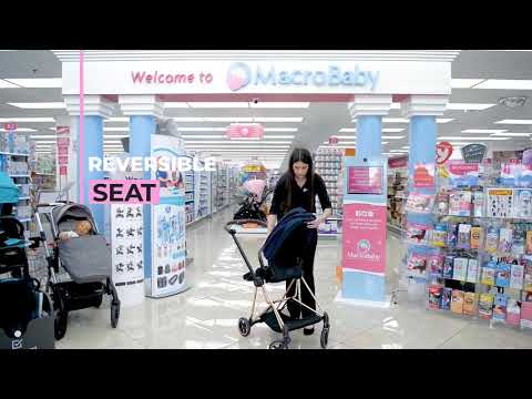 CYBEX MIOS STROLLER DEMO | MACROBABY | How to open and close a Cybex Mios