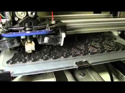 Printing MendelMax 2 Z Axis Endstop Mounts