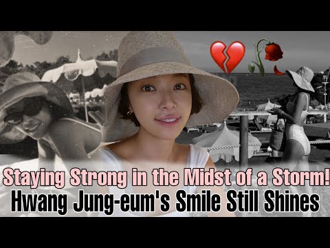 Staying Strong! Hwang Jung-eum Faces Divorce & Heartbreak with a Smile