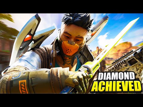 Crypto Main Achieving Diamond Rank in Apex Legends