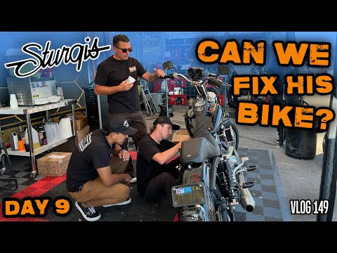 Can We Fix Cole's Bike? + J&P Meet and Greet | Sturgis 2024, Day 9 - Vlog 149