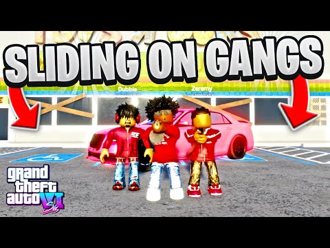 SOLO SLIDING ON OPP GANGS IN THIS NEW MIAMI ROBLOX HOOD GAME