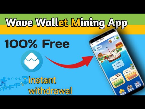 Wave wallet telegram mining | Wave wallet full details | Wave wallet new mining