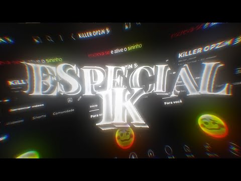 🎊  • ESPECiAL DE 1K NO YOUTUBE • 🎋 • NEWS EDITION 3D • 🎉