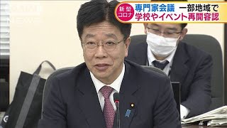 新型コロナ専門家会議　一部地域で自粛解除容認(20/03/20)