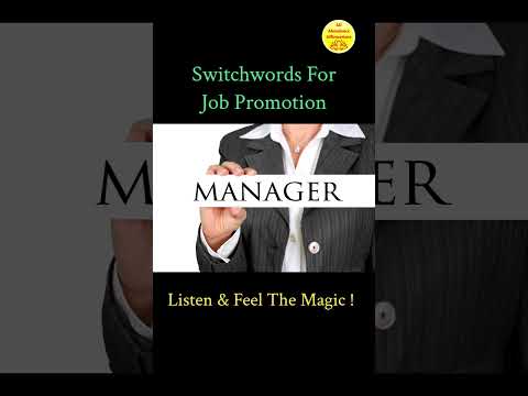 Job Promotion - Switchwords ! Magic Has No Logic ! #shorts  #shortvideo #viral #youtubeshorts