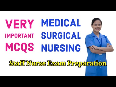 Very important questions for Staff Nurse exam