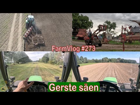 Farmvlog #273: DEFEKT am Pflug | 3. Schnitt silieren | Wintergerste säen