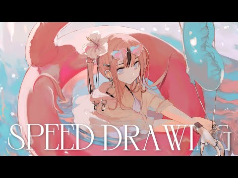 イラストメイキング - No.1586 / 218倍速 speed painting