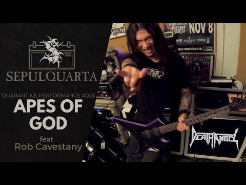 Sepultura - Apes of God (feat. Rob Cavestany - Death Angel | SepulQuarta Quarantine Performance)