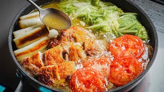 Recipe for Tomato hot pot, a Taste of Japanese Winter