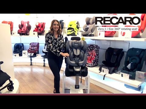 Recaro Zero.1 isize Car Seat Store Demo