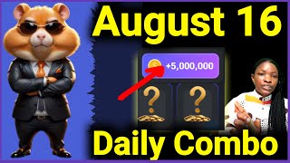 16 August Hamster Kombat Daily Combo Code  Today