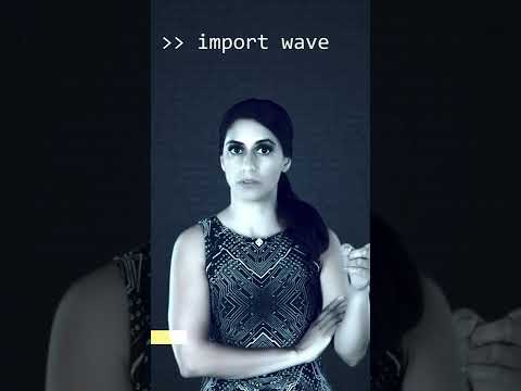 Wave Module & Audio in Python | Socratica #Shorts