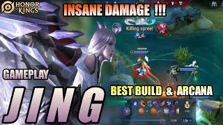 Jing Assassin INSANE DAMAGE !!! Honor of Kings (HOK) best build & arcana Top Mechanic | Pro Player