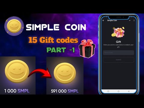 simple coin gift codes🎁|| 15 simple coin gift codes ||