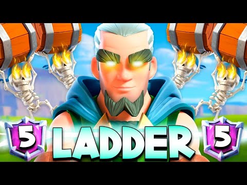 TOP 5 LADDER GAMEPLAY - Clash Royale