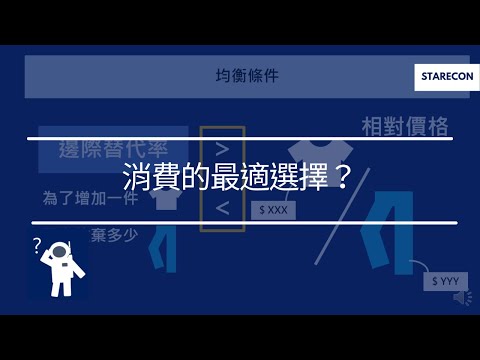 消費的最適選擇？【經濟學學什麼】