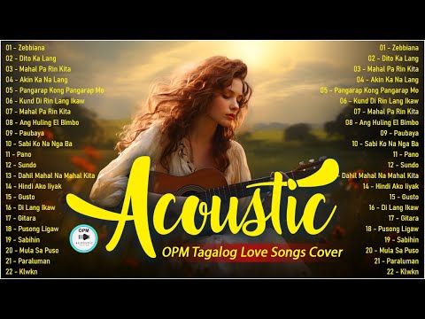 Sweet OPM Acoustic Top Hits With Lyrics 2024 ❤️ Chill Of Trending Tagalog Songs Cover Playlist 663