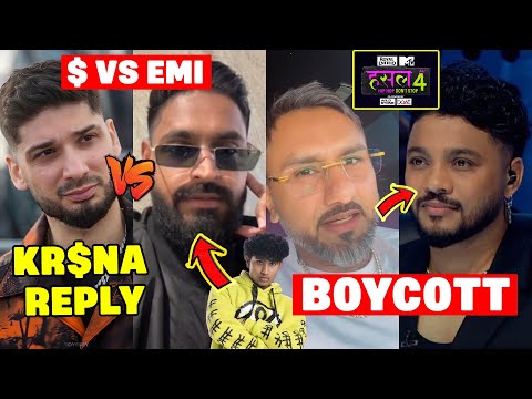 BOYCOTT SHOWS - HONEY SINGH MGMT. REPLY TO MTV HUSTLEE & INDIAN IDOL❗KR$NA VS EMIWAY - 99SIDE REPLY