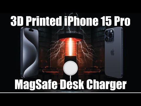 Turning Concept into Reality: iPhone 15 Pro 3D Charger with a Unique Base!