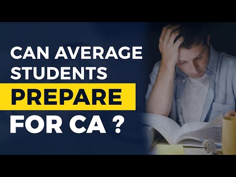 Can Average students prepare for CA ? | Shilpi's Academy