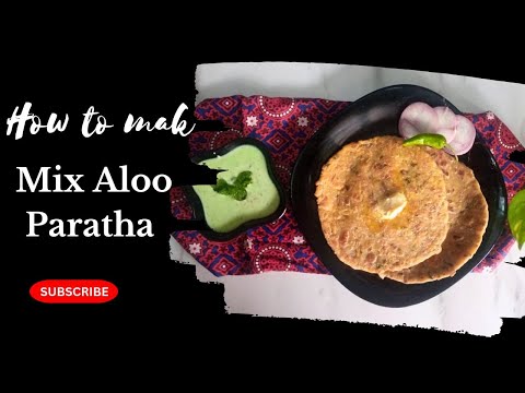 Aloo ka Paratha recipe|| Easy aloo paratha|| Mix aloo paratha #howtomake#alooparatha#shaziskitchen.