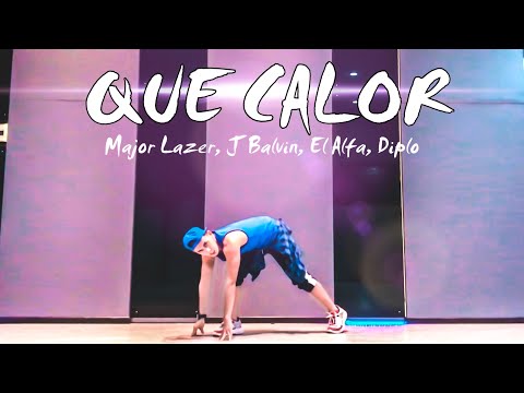 QUE CALOR - MAJOR LAZER, J BALVIN, EL ALFA, DIPLO | ZUMBA FITNESS DANCE WORKOUT | FITDANCE CHOREO