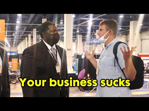 Trolling CEOs at a Business Convention!