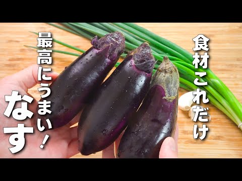 【なすレシピ】ごはんば進む最強おかず！おつまみにもおすすめ！