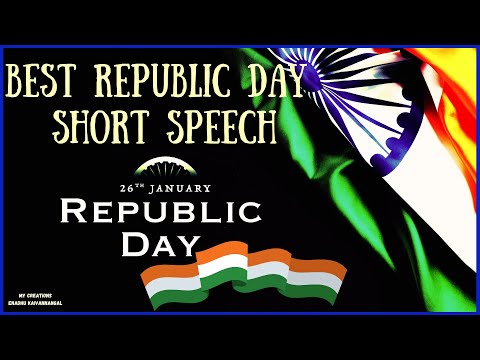 Republic day speech in english | 26 january speech in english | Republic day essay in english