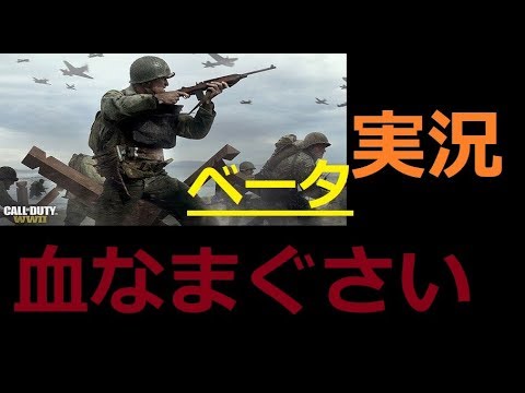 【COD WW2】 久しぶりの戦場‼　ベータ版 参加してきました！！ 実況【アレッサ】