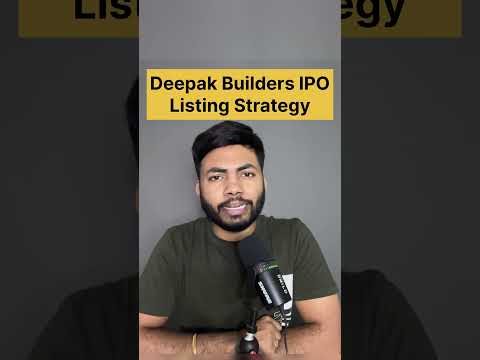 Deepak Builders IPO Listing Strategy🔥| Latest IPO GMP #ipo #buyback #shortsfeed #hyundai