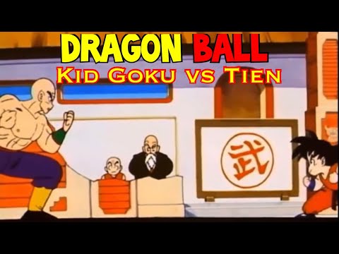 Dragon Ball - Kid Goku vs Tien full fight in real time