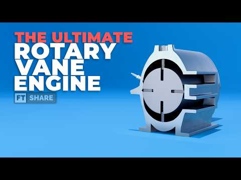 You’ve Never Seen an Engine Like This: Rotary Vane Masterpiece